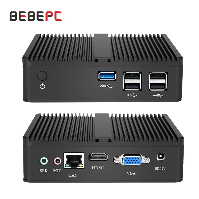 BEBEPC HTPC 팬리스 미니 PC