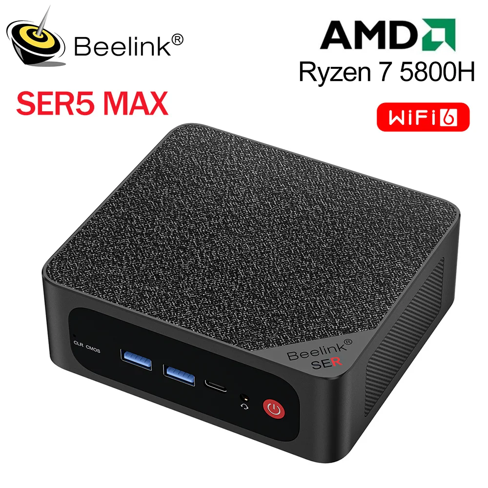 Beelink Ryzen 7 5800H SER5 맥스 프로 미니 PC