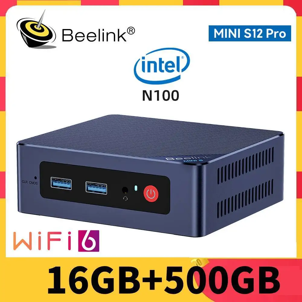 Beelink 미니 PC 데스크탑 컴퓨터