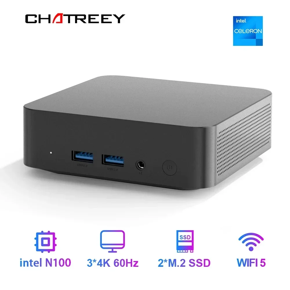 Chatreey T9 미니 PC 인텔 Alder Lake N100