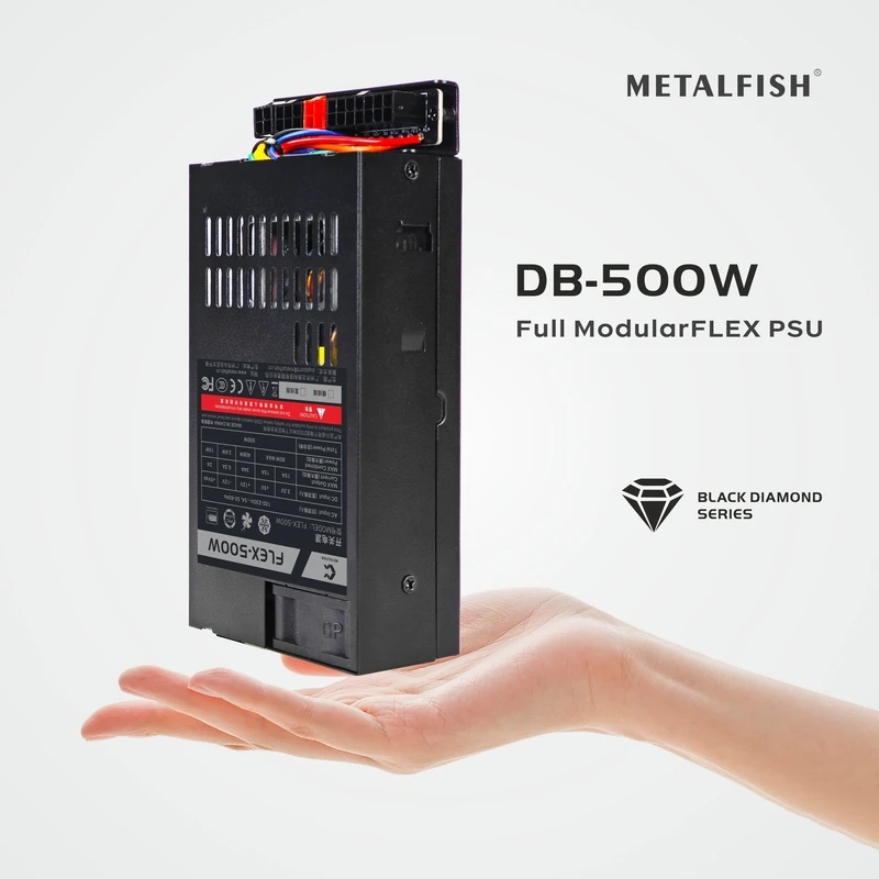 METALFISH 플렉스 500W 모듈식 전원 공급 장치