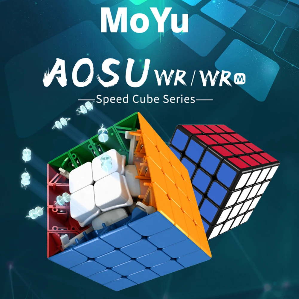 MoYu Aosu 4×4 WRM 마그네틱 매직 큐브