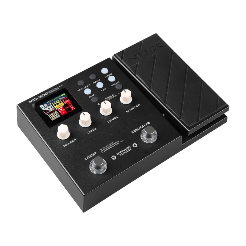 NUX MG-300 멀티 이펙트 페달 앰프 모델링 기타 부품 액세서리